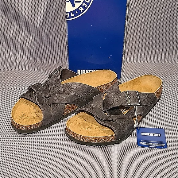 Birkenstock | Shoes | Birkenstock Lugano Camberra Old Black  display picture 1